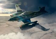 A Retro-Futuristic ME-262 Schwalbe