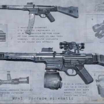 Mp43 Wolfenstein Wiki Fandom Mp43 Wolfenstein Wiki Fandom