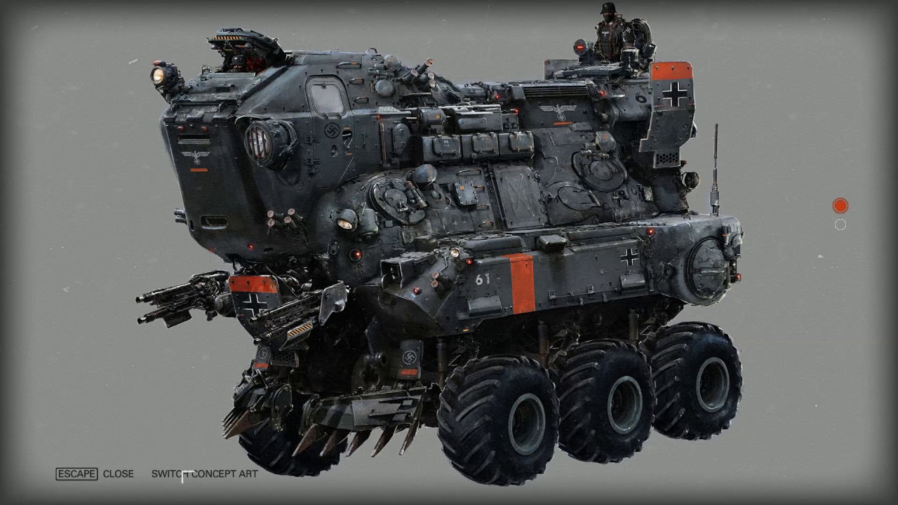 Steam Workshop::Wolfenstein TNO vehicles models