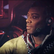 Bombate piloting the silberfish.