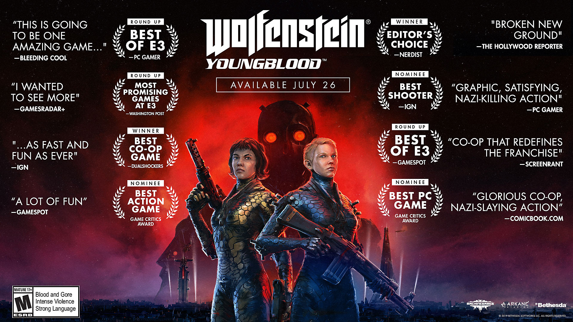 Wolfenstein: Youngblood' lets next generation wage war on Nazis