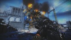 Wolfenstein: The New Order - London Monitor Boss Fight 