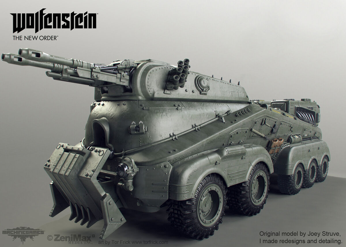 Steam Workshop::Wolfenstein TNO vehicles models