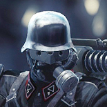 Wolfenstein: The New Order  BLAM-BLAM! That guard did Nazi that