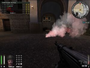 Axis marker