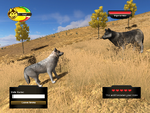 Fully bonded pair; the dispersal wolf becomes the player's mate, and the pair becomes a young pack.