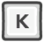 K key