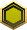 Hex indicator as it appears while >50% claimed by the player's pack.