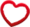 Outlined heart icon