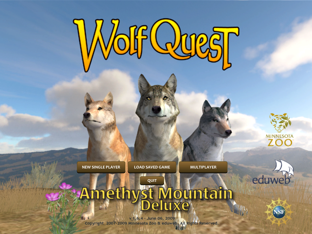 games like wolfquest for mac