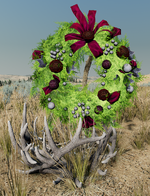 WQ-AE Christmas Wreath-Cairn