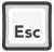 Esc key