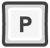 P key