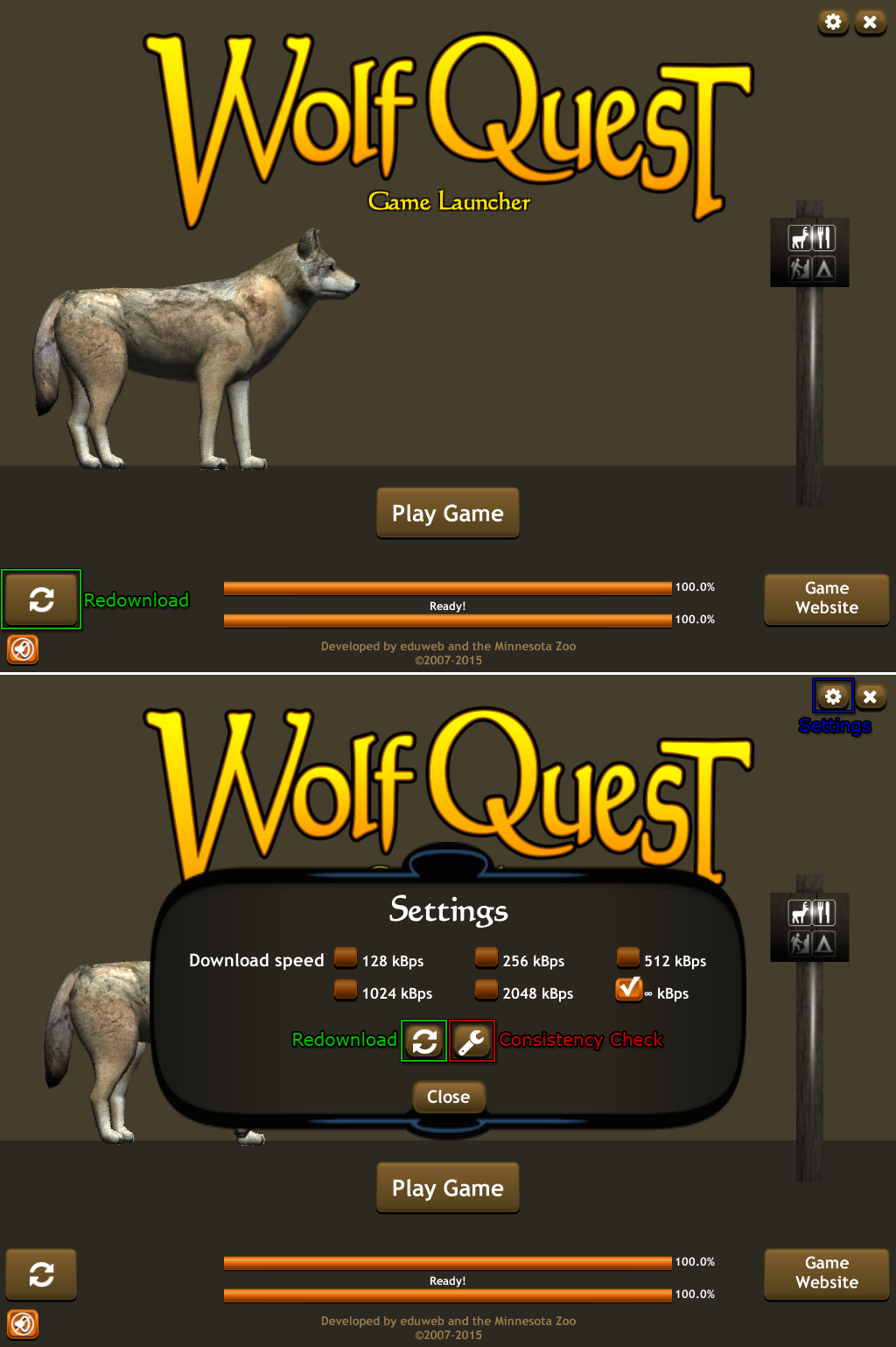 games like wolfquest for mac