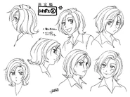 Toboe's face, facial expression and angle settei.