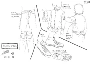 Settei - Kiba's clothes.png (762 KB) Reference material for Kiba's costume.