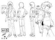 Kiba's character settei.