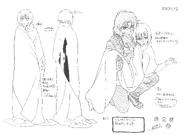 Reference material for Cheza when she's wrapped in a blanket.