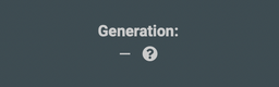 Unknown generation