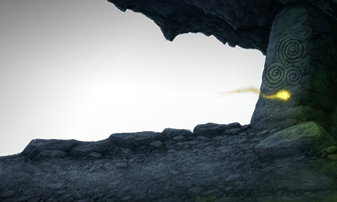Co cave entrance night