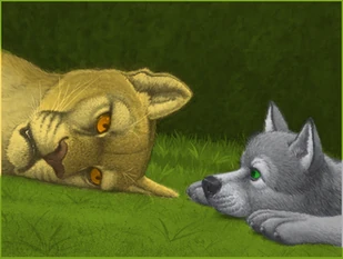 Part 2 - Faolan Giving Lochinvyrr to the Cougar he killed