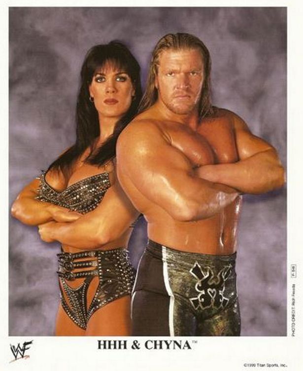 Shitloads Of Wrestling on Tumblr: Chyna and Triple H [January 1999]