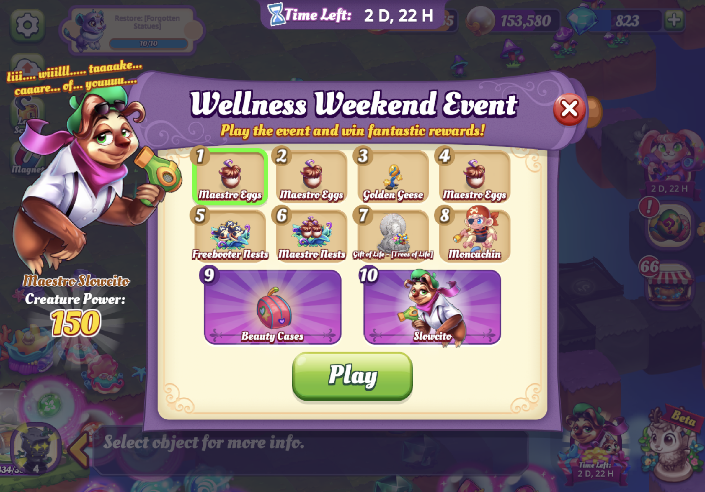 Wellness Weekend Event | Wonder Merge Wiki | Fandom