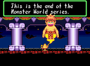 Monster World End.png (5 KB) Monster World IV used to be the final entry.