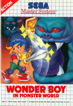 Wonder Boy in Monster World中古美品・完品・MD北米版 Wonder Boy in Monster World中古美品・完品・MD北米版