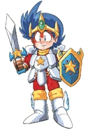 His original, idle render.