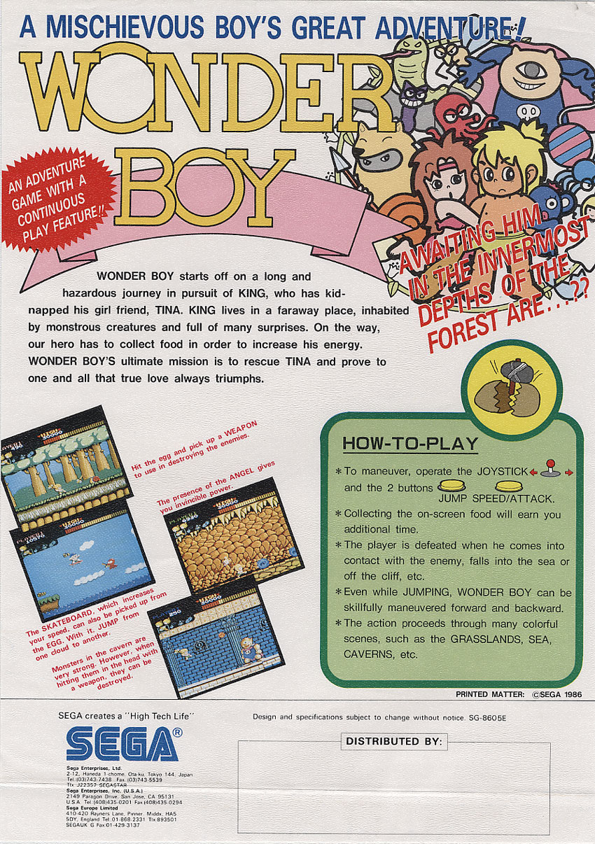 Wonder Boy | Wonder Boy Wikia | Fandom