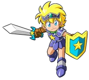 Book as he appears in Wonder Boy Collection (2022)