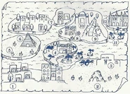 Wonder Boy in Monster Land's map.