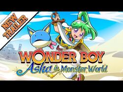 Wonder Boy Asha in Monster World - New adventure-packed Trailer