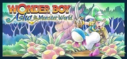 Asha in Monster World Steam banner.