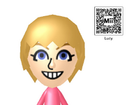 Lucy as a Mii