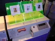 Custom SmartMedia cards at the 2001 Tokyo Game Show.
