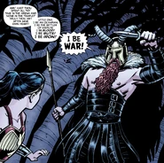 Ares greets a young Diana in Wonder Woman v4 #0