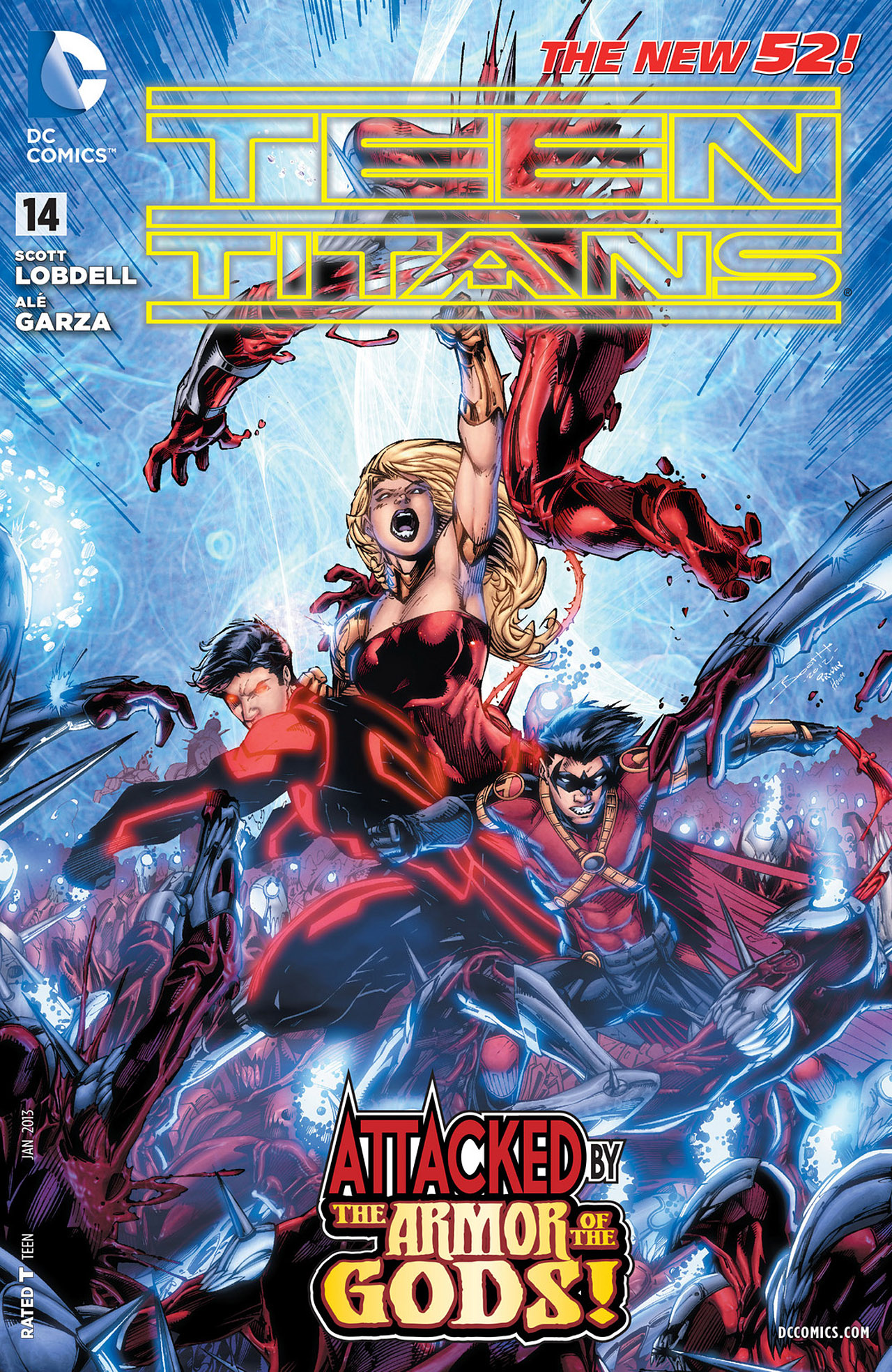 Teen Titans 11-14 (2012) | Wonder Woman Wiki | Fandom