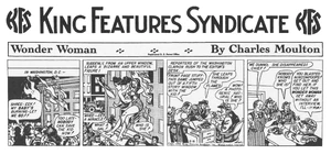 Wonder Woman 1st newspaper strip May 8 1944