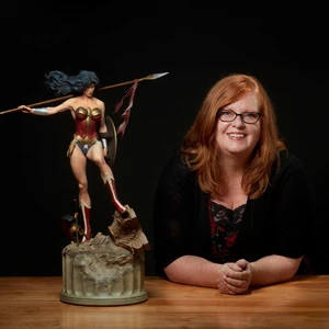 Gail Simone Sideshow statue