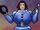 Blue Snowman