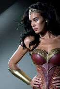 Megan Gale as Wonder Woman in Justice League Mortal 2007. 1