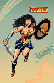 Hippolyta as Wonder Woman Wonder Woman v2 #184