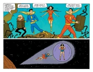 WW intedimensional hole3.jpg (381 KB) The shockwave produced by the impact of Wonder Woman, Supergirl and Mary Mavel's blow opens an interdimensional hole (3)