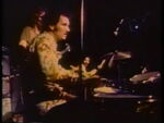 Grateful Dead's drummer duo Mickey Hart and Bill Kreutzmann (Phil Lesh slightly visible)