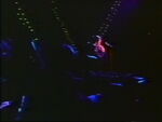 Dick Halligan on keyboards (barely visible in the dark), David Clayton-Thomas