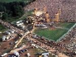 Helicopter-view of the main stage