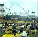 Construction of the main stage