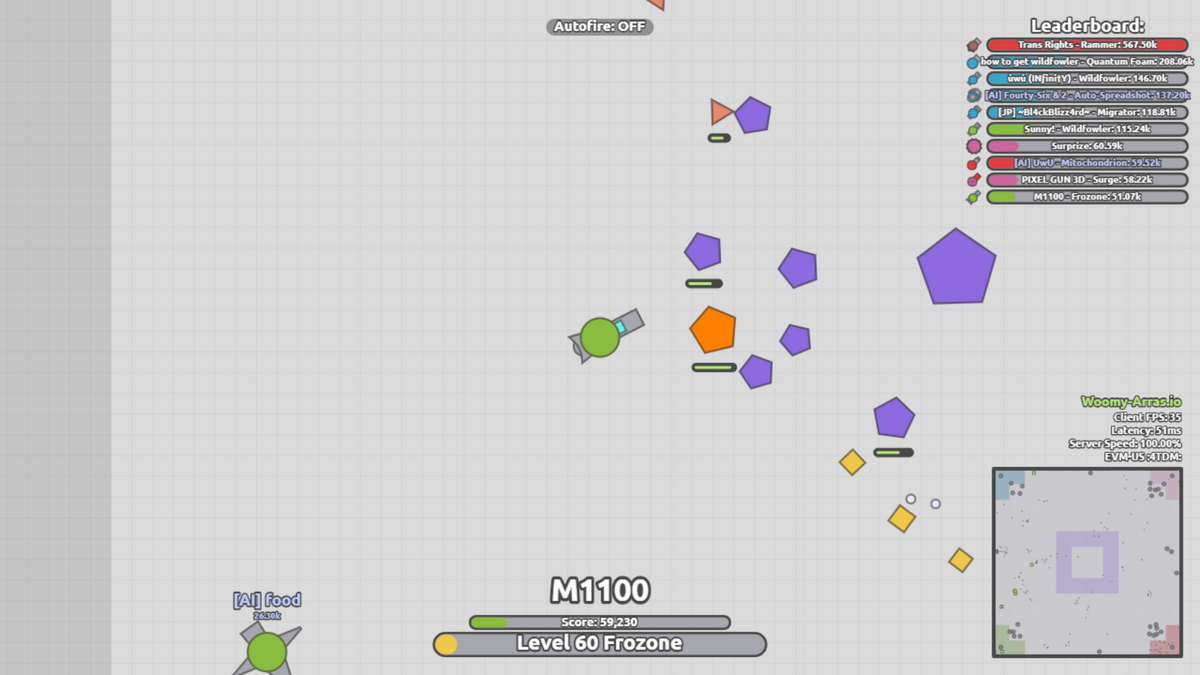 Top Rarest Shapes in arras.io (*EXTREME*) 